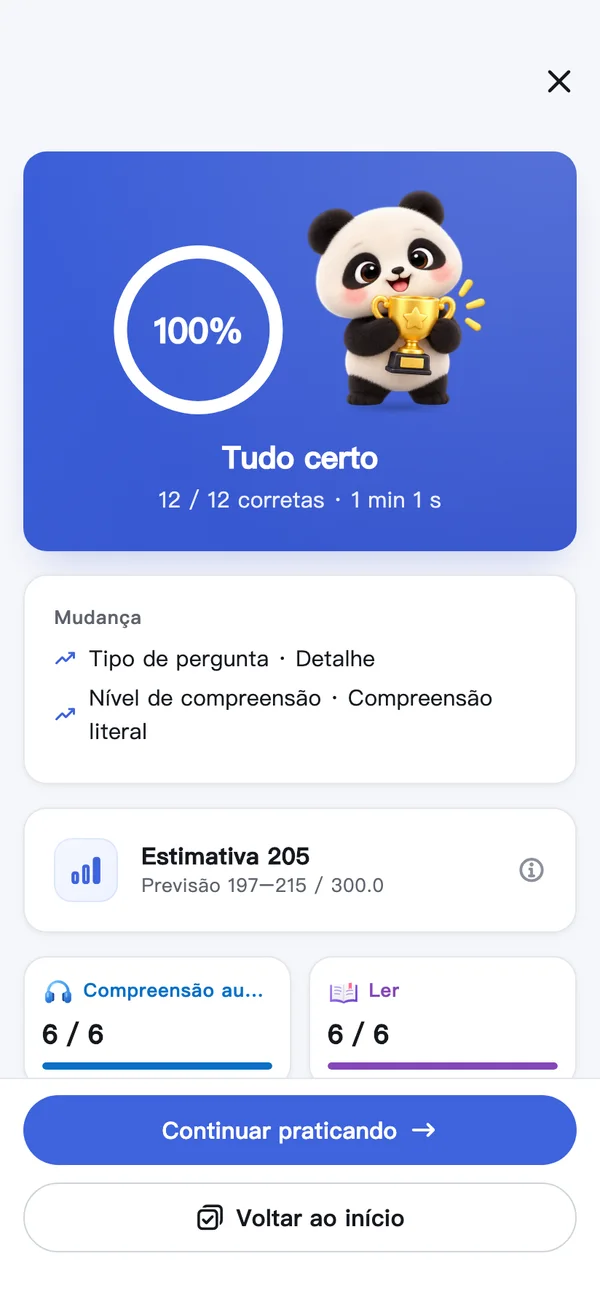 HSKOn · Android · Prática concluída